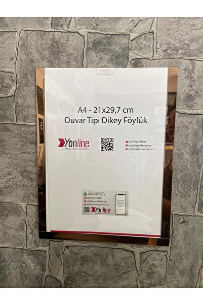 Yönline A4 Plexi Fountain - Easy to Switch Wall and Door Type