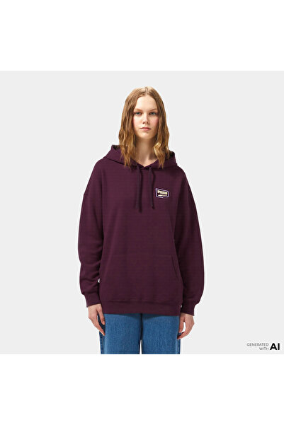 Puma Downtown Oversized Hoodie Kadın Mor Hoodie