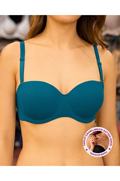 D.O.G.LL Laser Cut Unpadded Underwire Strapless Bra