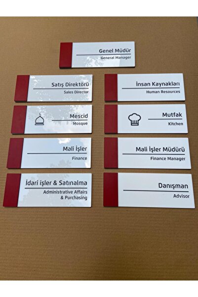 Yönline 9 bucăți de semne de direcție cu bandă autoadezivă pentru uși 24x9 cm...