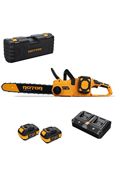 Rotor Drujba pe acumulator RBS 1601, 36 V 5 Ah, lama 40 cm, 6000 rpm, 26 m/s, 2 x baterii