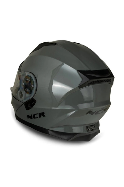 NCR ICON Çene Açılır Kask Siyah Vizörlü