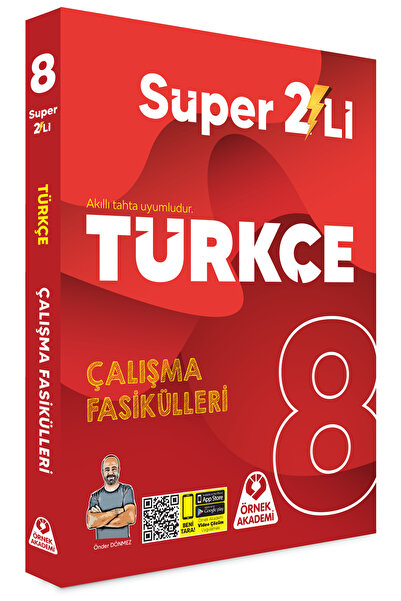 Örnek Akademi Yayınları 8. Sınıf Süper İkili Türkçe Seti (2 Kitap)