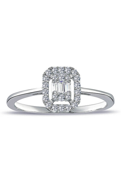 Lova 0,20 Karat Baget Pırlanta Yüzük - 1020377