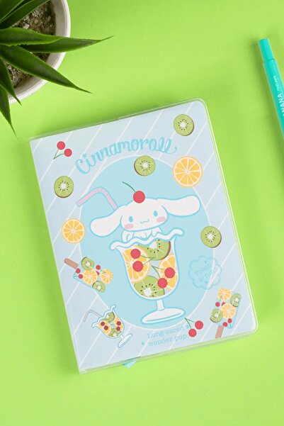 Miniso Sanrio Lisanslı Eva Kapaklı Renkli Yapraklı Defter (96 YAPRAK) - Cinna...