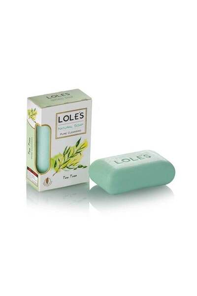 Lole's Luxury Pure Natural Soap, Tea Tree Beauty Bar, 150g