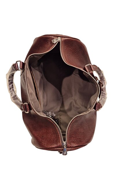 Ysmn Hakiki Deri Seyahat Çantası Siyah YC012018DRL