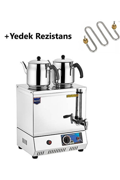 Remta Ep05 40 Model Çift Demlikli Elektrikli Çay Ocağı 28 Lt + Yedek Rezistans