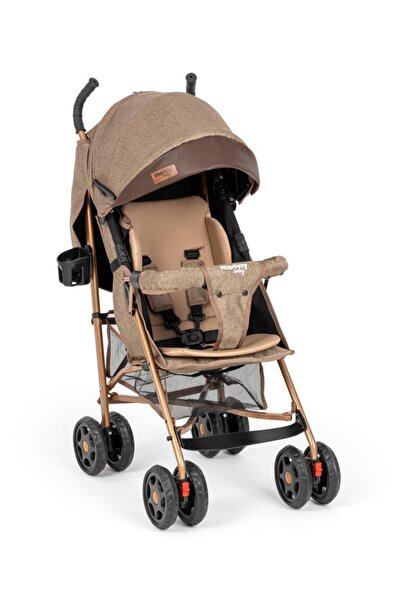Moonybaby Moony Baby Suit Tam Yatar Hafif Baston Bebek Arabası - Baston Puset Kahverengi