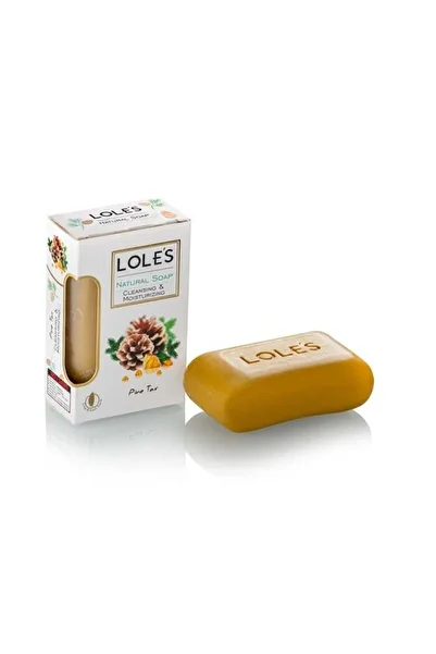 Lole's Luxury Pure Natural Soap - Pine Tar Beauty Bar, 150g