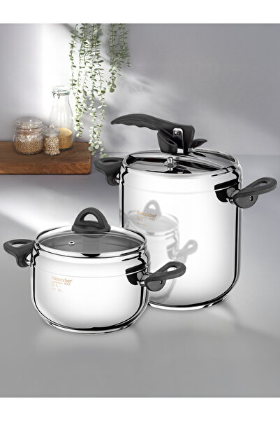 Hascevher 3.5 + 7.0 Lt Pressure Cooker Set