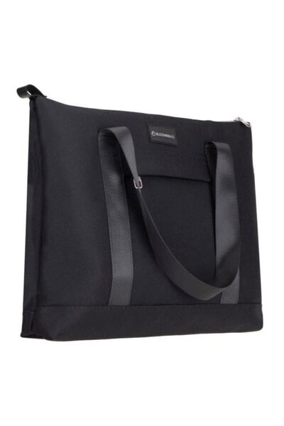 BloominBag Cosmic Cosmos Siyah Tote Bag Omuz Çantası