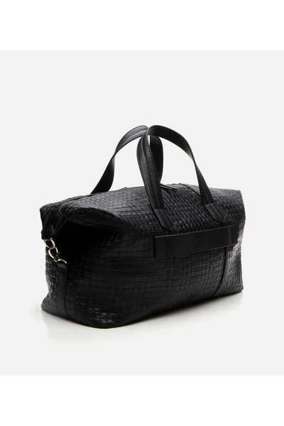 Hotiç Genuine Leather Black Men's Bag