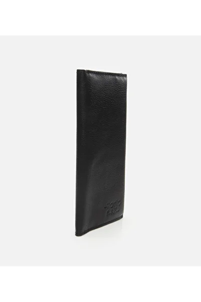 Hotiç Genuine Leather Men's Black Wallet X Danilo Zanna