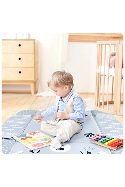 Smart Vibe BabyKING KinderVibe 3-in-1 activity and play mat with 7 sensory toys, pillow and arcade