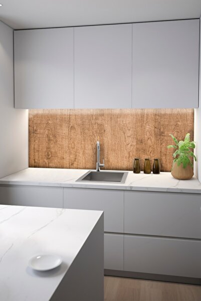 DECOMALL Code 105 Suya Dayanıklı Mutfak Banyo Zemin Mermer Mobilya Fayans Yapışkanlı Folyo Kaplama