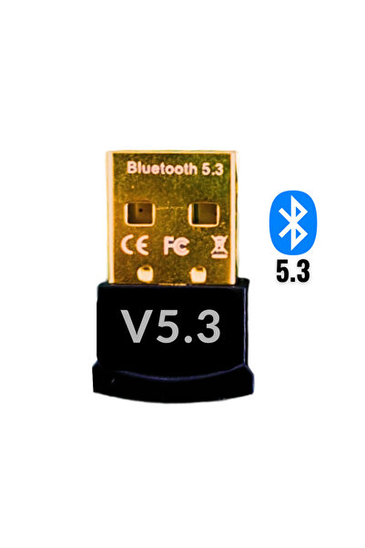 Astakos Bluetooth 5.3 Usb Adaptör - Kablosuz Bluetooth Dongle - Pc & Laptop Uyumlu - Tak Çalıştır