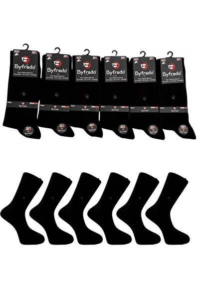 ragistore Συσκευασία με 6 ζευγάρια χτενισμένες βαμβακερές κάλτσες χωρίς ραφές...