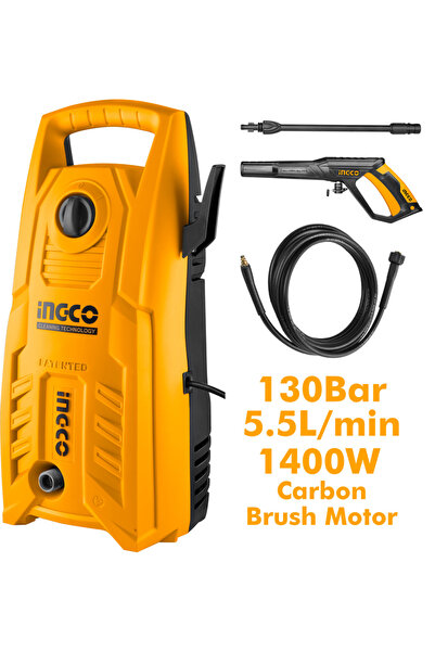 Ingco Yüksek Basınçlı Yıkama Makinesi 1400w Ing-hpwr14008