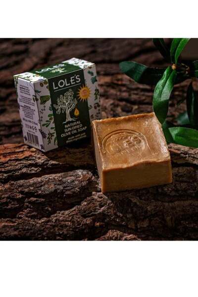 Lole's Sun Dried Olive Oil Natural Handmade Soap, 200g