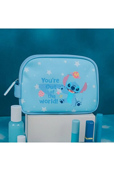 Miniso Disney Lilo&Stitch Lisanslı Kozmetik Çantası