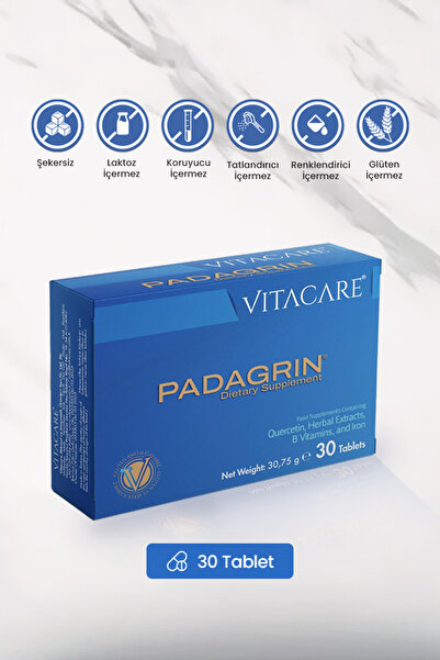 Vitacare Padagrin Multi-Etkili Bağışıklık, Sindirim ve Antioksidan Desteği (3...