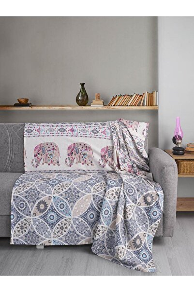 MODALİN Double Printed Pique Bedspread Daisy 200X230 cm