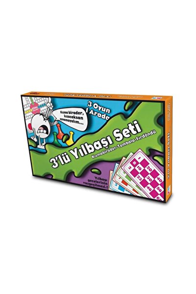 Ks Games Triple New Year Bingo Set - Kızmabirader - Fırdöndü