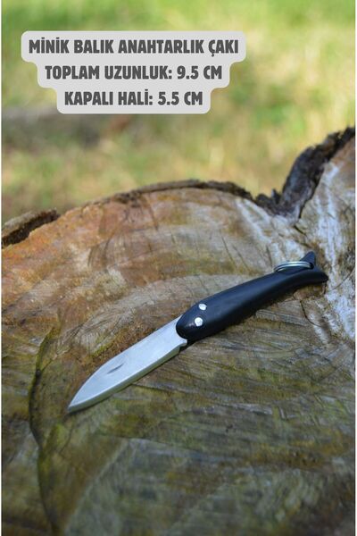 BIÇAK DOĞADA Anahtarlık Çakı, Küçük Balık Çakı, Mini Çakı, Yatağan Bıçağı, Ce...
