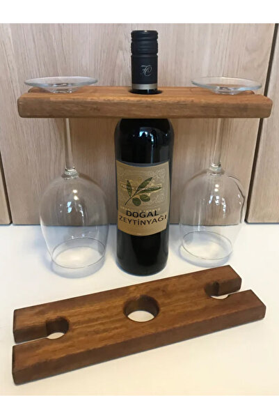 Genel Markalar Şişelik Ve Kadeh Sunumluk Tahtası