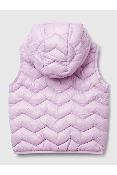 Benetton Lilac Colored Girl's Vest for Ages 1-6