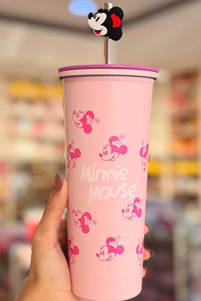 Miniso Disney Mickey Mouse Lisanslı Paslanmaz Çelik Su Kabı (800ML)
