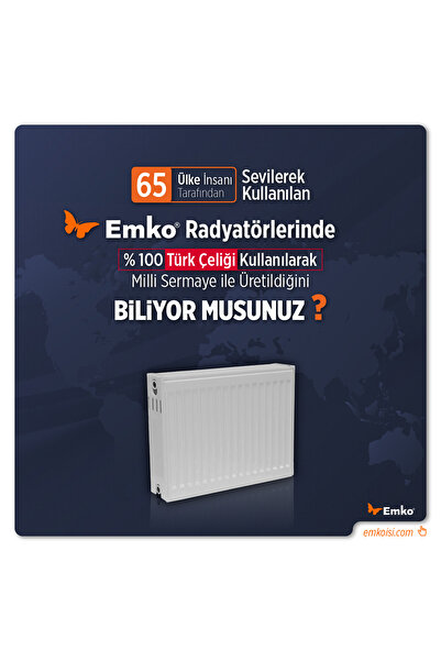 emko PANEL RADYATÖR DK22-300X0700