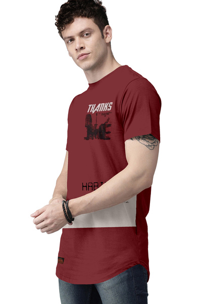 COLOR HUNT 100% Cotton Mens Crew Neck T- Shirt with Treding Prints