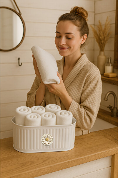 hemlife Decorative Multi-Purpose Storage Box Organizer Bathroom Kitchen Jewelry Organizer Printed Box