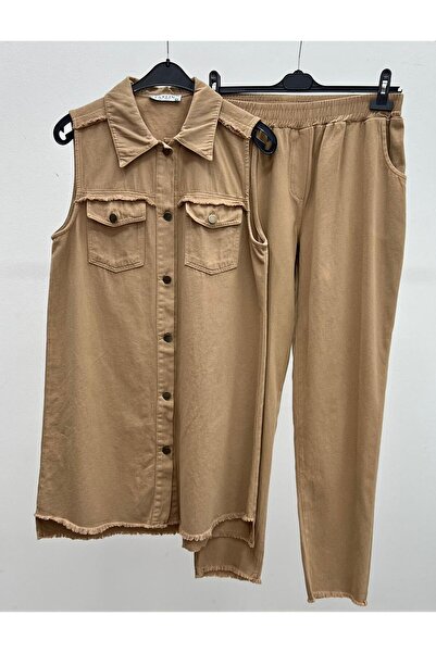 ALLMİRA FASHION Vest Pants Double Set