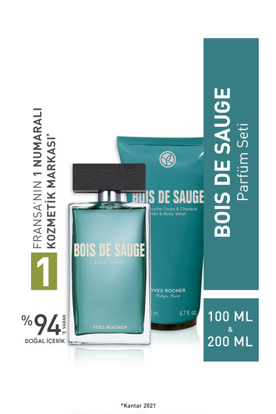 Yves Rocher Bois de Sauge Parfüm Seti-9916865