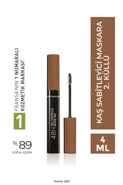 Yves Rocher Kaş Sabitleyici Maskara-4 ml- Küllü-53764