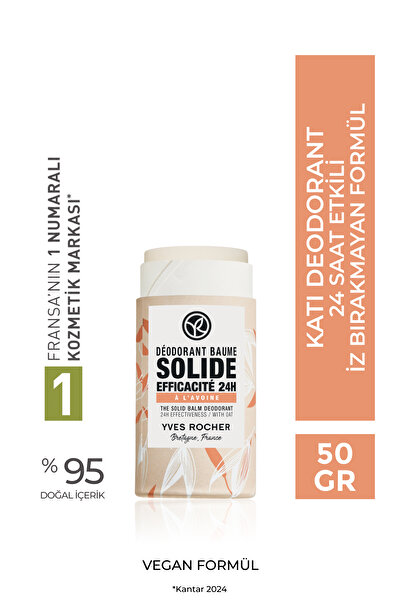 Yves Rocher Katı Deodorant - Ter Kokusu Önleyici-50 gr-94316