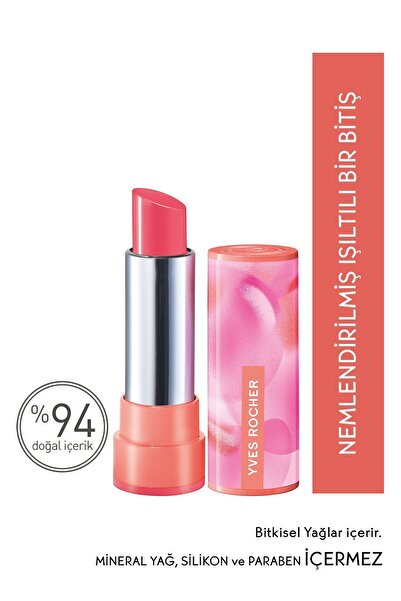 Yves Rocher Ultra Besleyici Işıltı Veren Glow Ruj-03 Kamelya Pembesi-64792