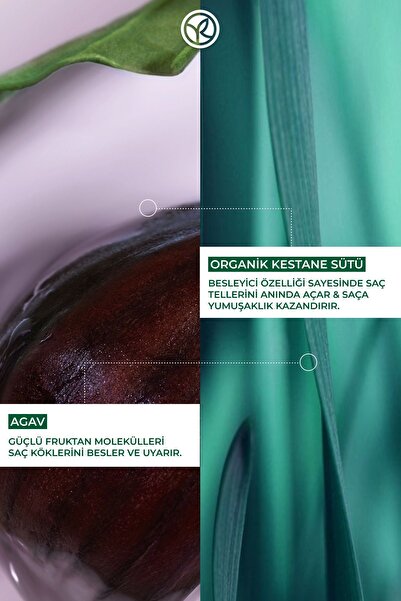 Yves Rocher Besleyici Kolay Tarama Şampuanı - Normal  Saçlar /Douceur- SLS&SLES içermez & Tuzsuz & Vegan -300ml