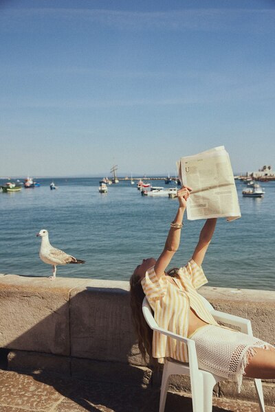 H&M Bol Kesimli Erkek Yaka Gömlek