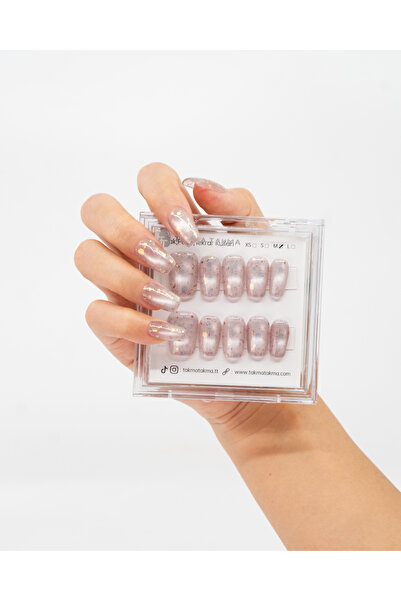 Takma Takma M Beden 10'lu Pembe Kısa Balerin TT1236 Tekrar Kullanılabilir Pro...