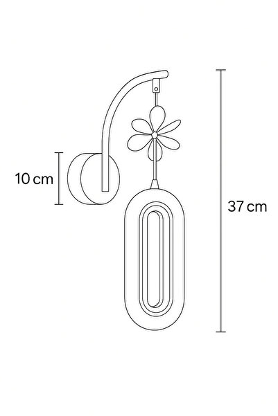 Marsel Lighting SERRA Tekli Krom3 Renk Modu Aplik Avize