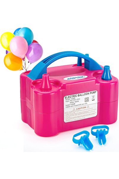 Çemrek Süs Parti Balon Şişirme Makinesi Elektrikli Kompresör