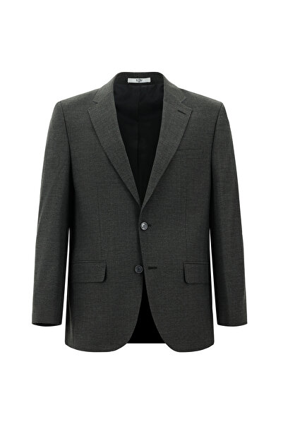 Kiğılı Relaxed Fit Rahat Kesim Yünlü Klasik Takım Elbise