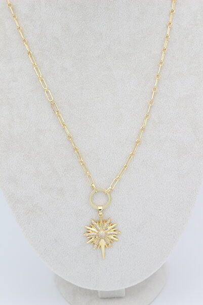 VİP SERİSİ قلادة من سلسلة STYLE PEARL/VIP من حجر الزركون ستار سيريوس