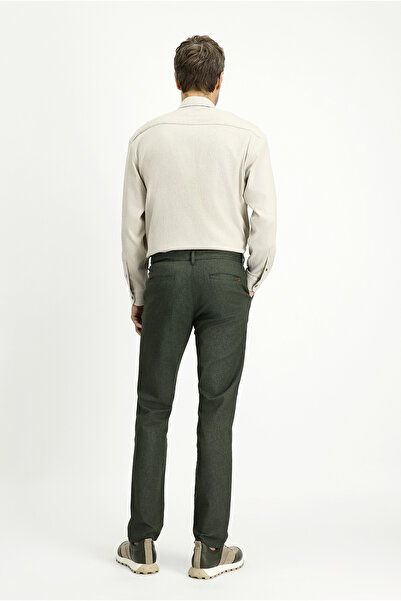 Kiğılı Relaxed Fit Rahat Kesim Likralı Kanvas / Chino Pantolon