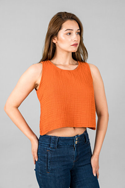 ASC SUN Muslin Cross Back Blouse