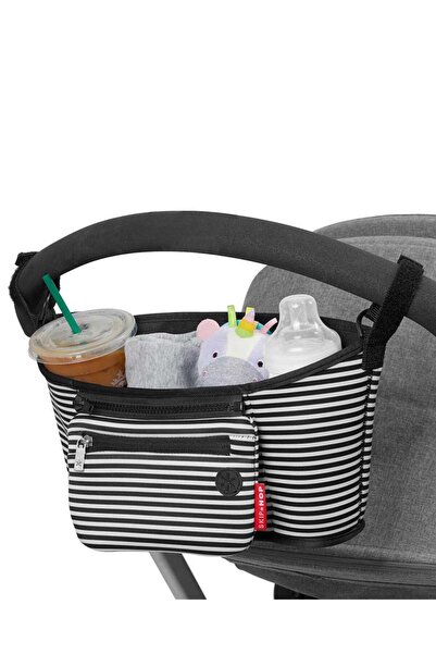 Skip Hop Stroller Organizer Black And White Stripe 91633710